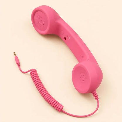 ☎️Retro Phone Handset — Wired USB-C / 3.5mm for Smartphone