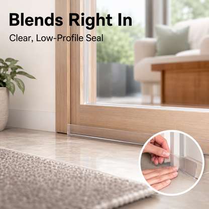 🚪  Weatherproof Door & Window Seal Strip – Stop Drafts, Dust & Water Gaps