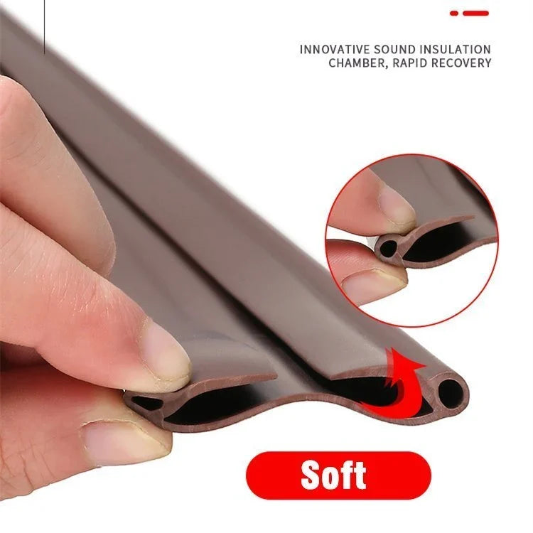 Close the Gap – Cut-to-Fit Door Bottom Draft Seal
