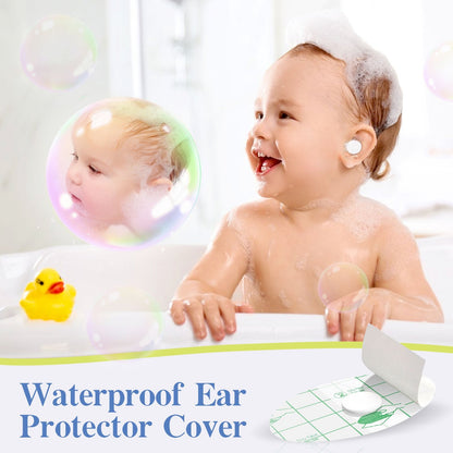 Waterproof Ear Cover Patches – Make Bath & Swim Time Easier