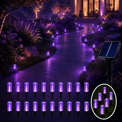 ☀️Set of 20 LED Solar Garden Stake Lights