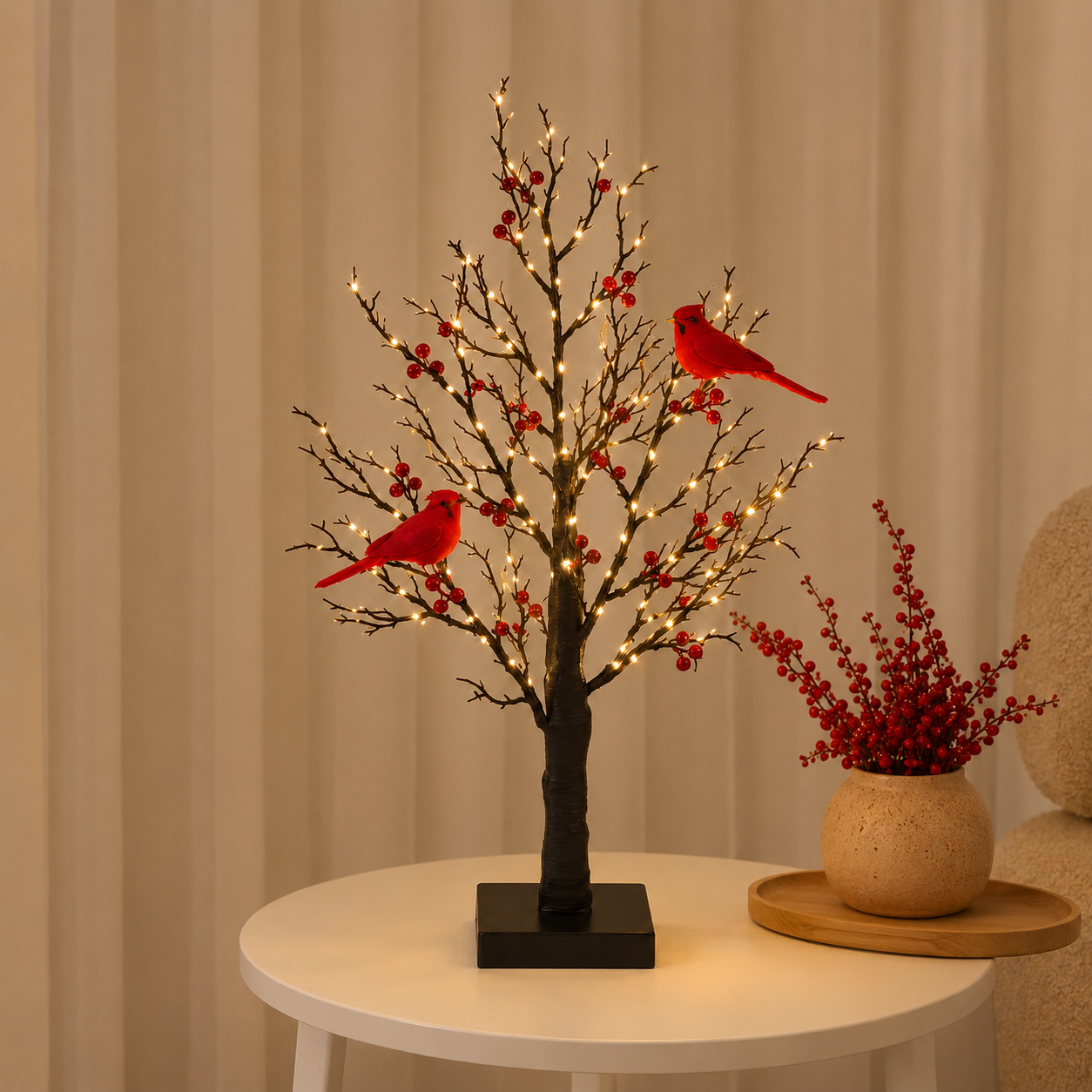 2 Red Birds(20.87' × 60 Lights)