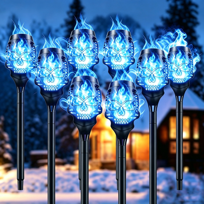 🔥Halloween Solar Skull Flame Lights💀