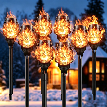 🔥Halloween Solar Skull Flame Lights💀