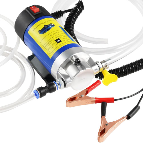 Oil Pump 12V 100W, Oil Extractor Pump for DIY Engine Oil Change