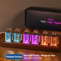 Rose Gold Plated - Woodgrain Base