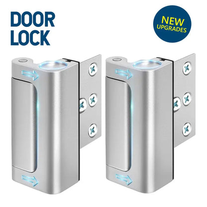 🔒 Extra-Layer Door Security Lock – Quick Inside Protection