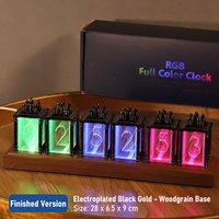 Electroplated Black Gold - Woodgrain Base