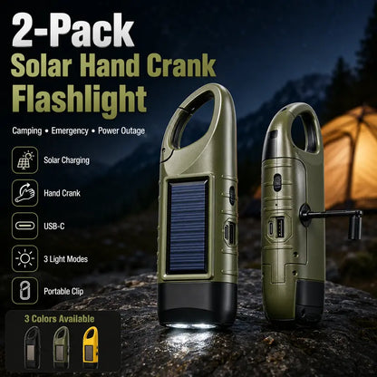 2-Pack Emergency Flashlights – Stay Ready Even When the Power Is Out