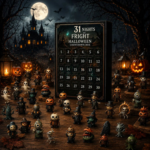 🎃 31-Day Halloween Countdown Mystery Box – 31 Spooky Surprises to Open Before Halloween