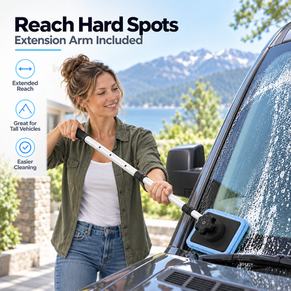 ✨Dual Magnetic Car Windshield Cleaner | Streak-Free Auto Glass Cleaning Kit