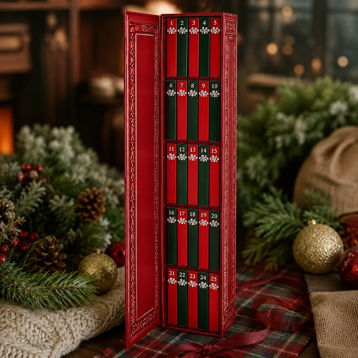 📚 25-Day Mini Book Advent Calendar – A Book Lover's Christmas Countdown