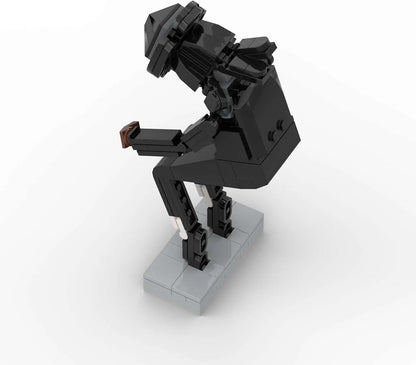 🕺 Tribute Building Block Figure – Classic Dance Pose Collectible for Music Fans 🎤