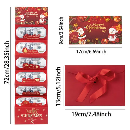 💵✨ Christmas Cash Surprise Envelope – Festive Money Gift Holder