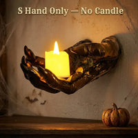 S Hand Only (No Candle)