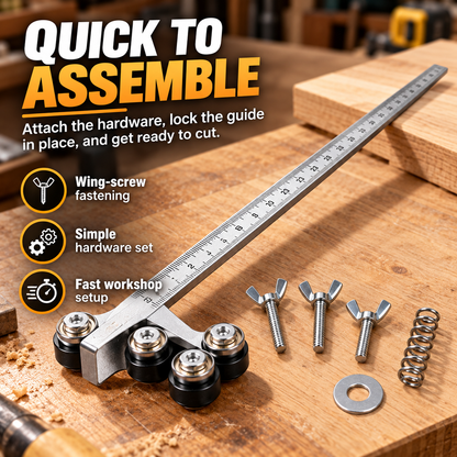 🔩 Straight-Edge Double Axis 60cm Positioning Calipers
