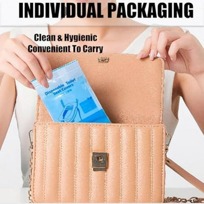 Extra-Large Disposable Toilet Seat Covers – Waterproof Travel Liners