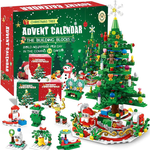 24-Day Christmas Building Blocks Advent Calendar