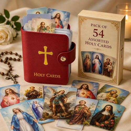 ✝️Catholic Holy Card Holder – Keep Your Favorite Prayer Cards Close