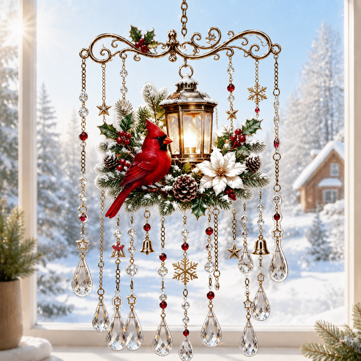 🔔Christmas Wind Chime-🎄Sound of Christmas Gently Ringing in Your Window
