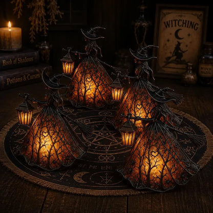🎃✨Gothic Witch Halloween Table Lamp(USB Version)