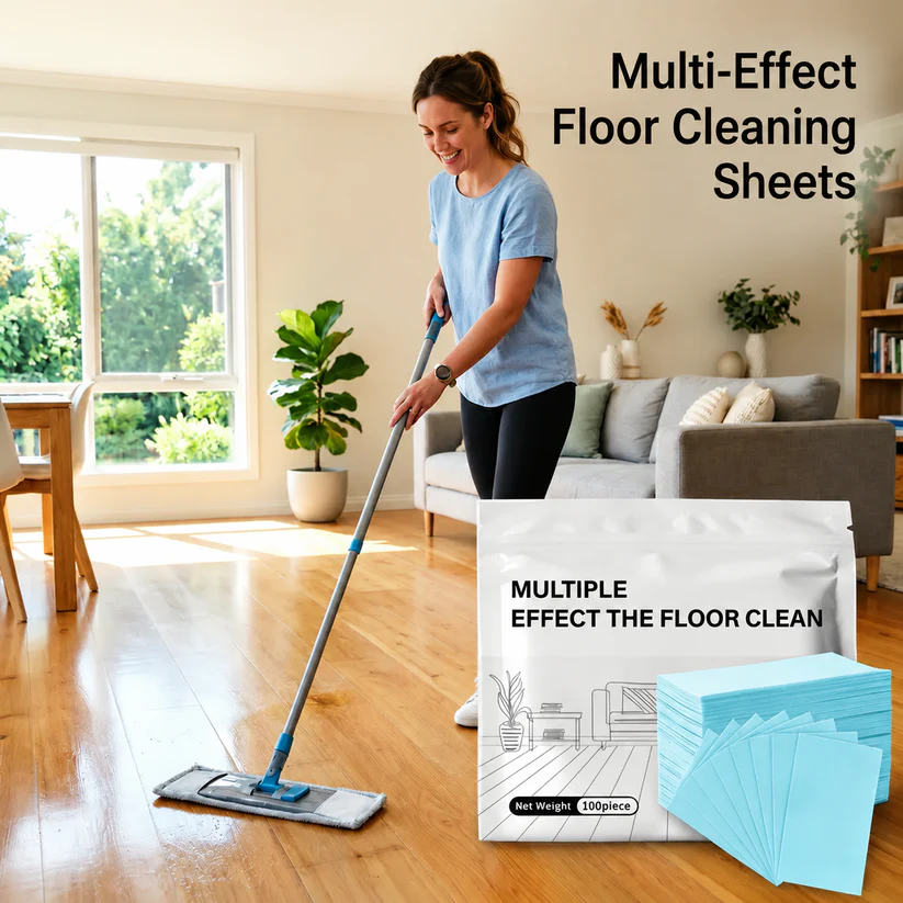 🔥Multi-Surface Floor Cleaning Tablets – Antibacterial Deodorizing Cleaner for Hardwood, Tile, Laminate & RV Walls