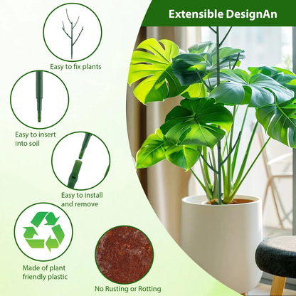 🌿6 Pack Stackable Monstera Plant Support
