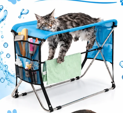 PawSpa -Hands-Free Pet Bath & Grooming Station – For Cats & Dogs