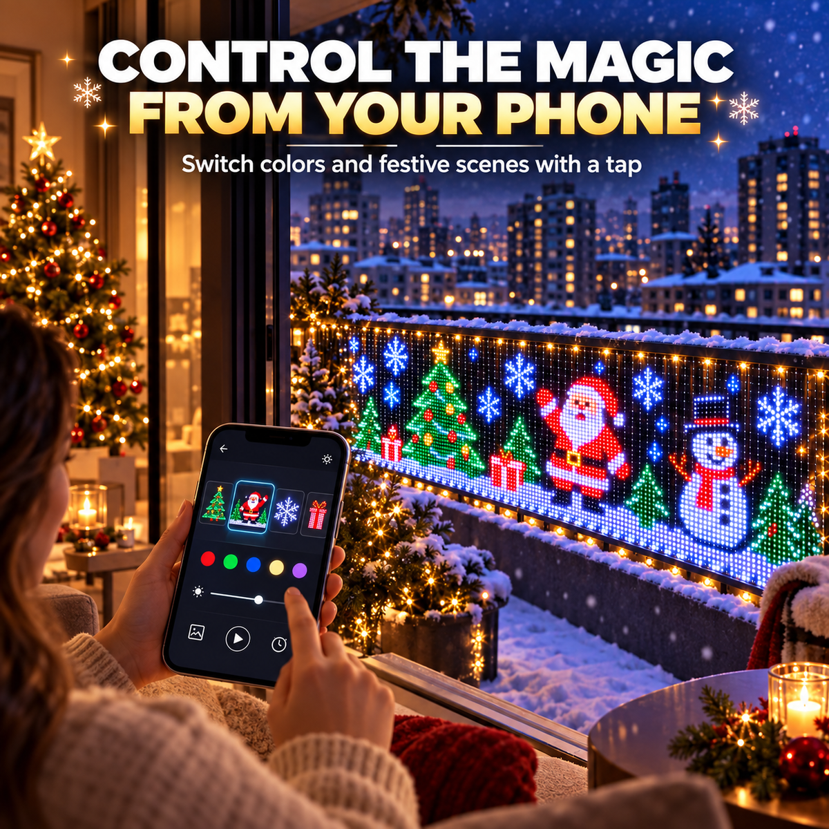 🎅 Christmas Flash Sale – Save 50% on Smart Animated Pixel Lights