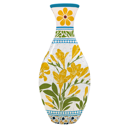 ✨ DIY 3D Puzzle Vase – 11 Artistic Designs for Flowers & Home Décor 🌷