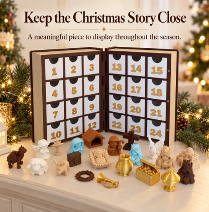 🎄📖 24-Day Bible Advent Calendar – 24 Miniatures, Scripture & Christmas Countdown ✨