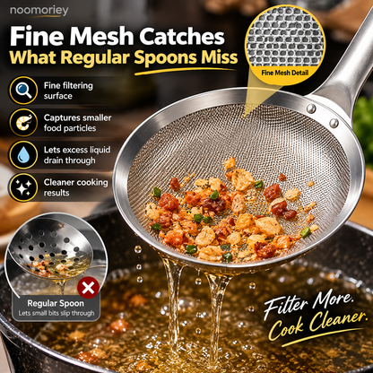 🍳Stainless Steel Fine Mesh Skimmer