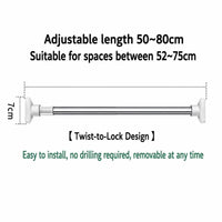 50~80cm(19.68in~31.49in)