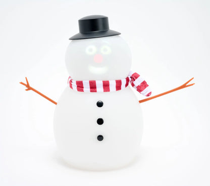 12" Animated Talking Snowman with Speaker & LED