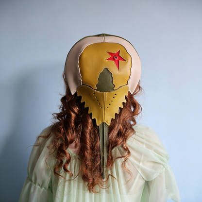 🦀 Crab Dossier Hat – Vintage Horseshoe Crab Costume Headwear