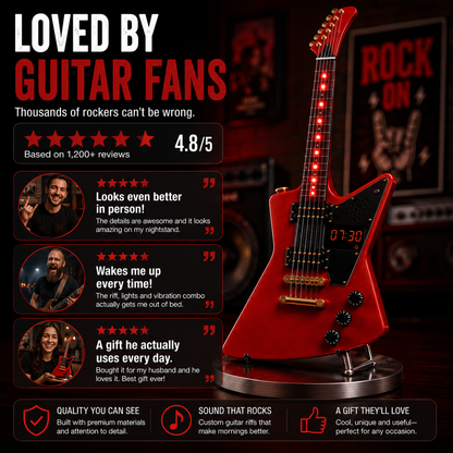 ⏰️Guitar Alarm Clock🎸