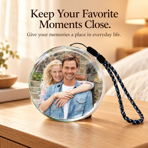 ❤️Personalized Memory Orb – Photo & Video Keepsake for Family, Pets & Special Moments