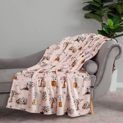 🍂Peanuts Harvest Plush Throw