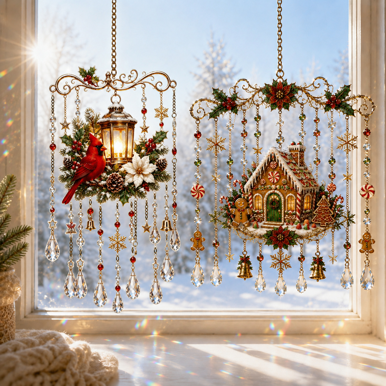 🔔Christmas Wind Chime-🎄Sound of Christmas Gently Ringing in Your Window