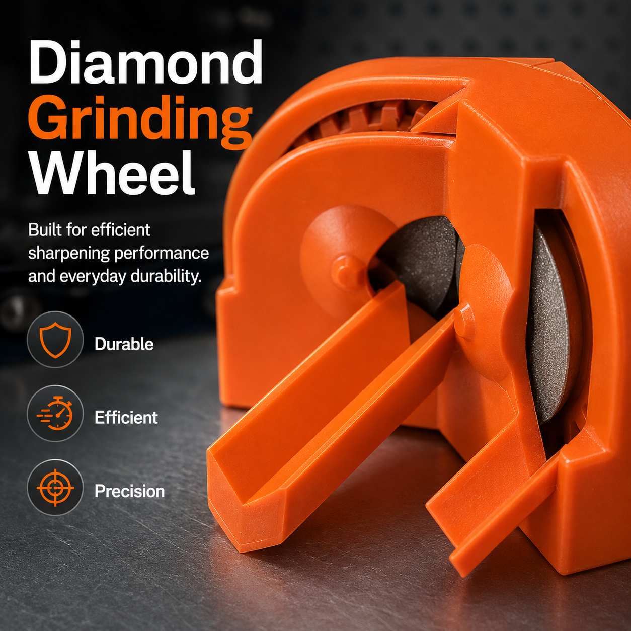 🔧Portable Drill Bit Sharpener | 2–16mm Diamond Wheel Bit Sharpener