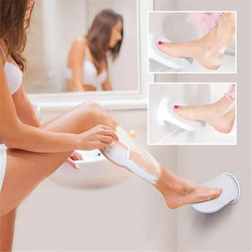 Suction Cup Shower Footrest – Easy Leg Positioning for Shaving