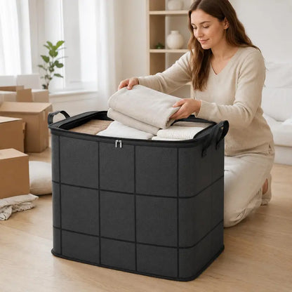 Storage Bag – Extra Large Moving & Closet Organizer for Bedding, Clothes & Blankets