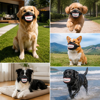 👹Halloween K9 Smile Muzzle