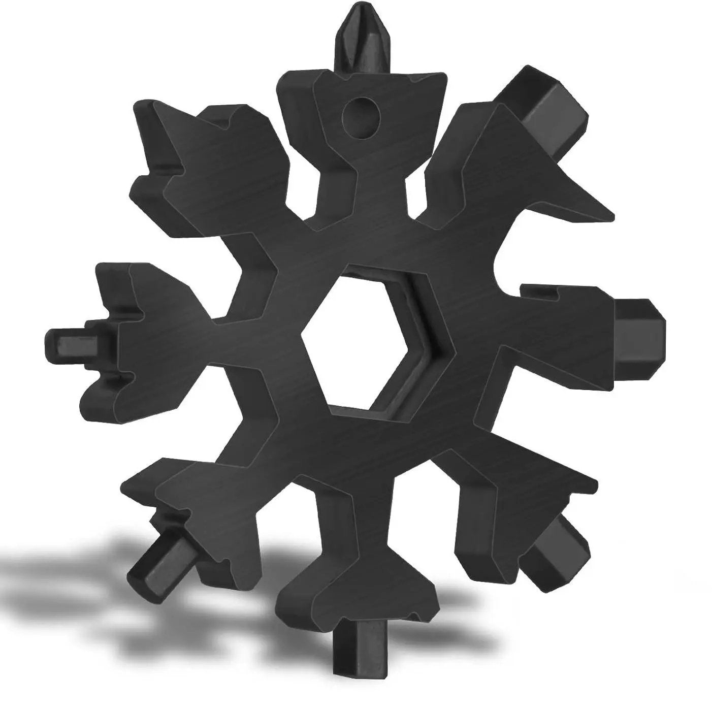 18-in-1 Stainless Steel Snowflake Pocket Multitool