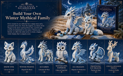❄️ Arctic Winter Guardians DIY Patchwork Kit