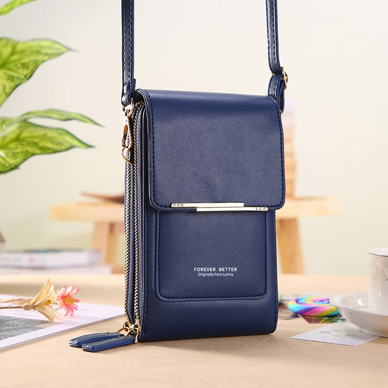 📱 Touchscreen Crossbody Phone Bag – Hands-Free Phone Wallet & Purse