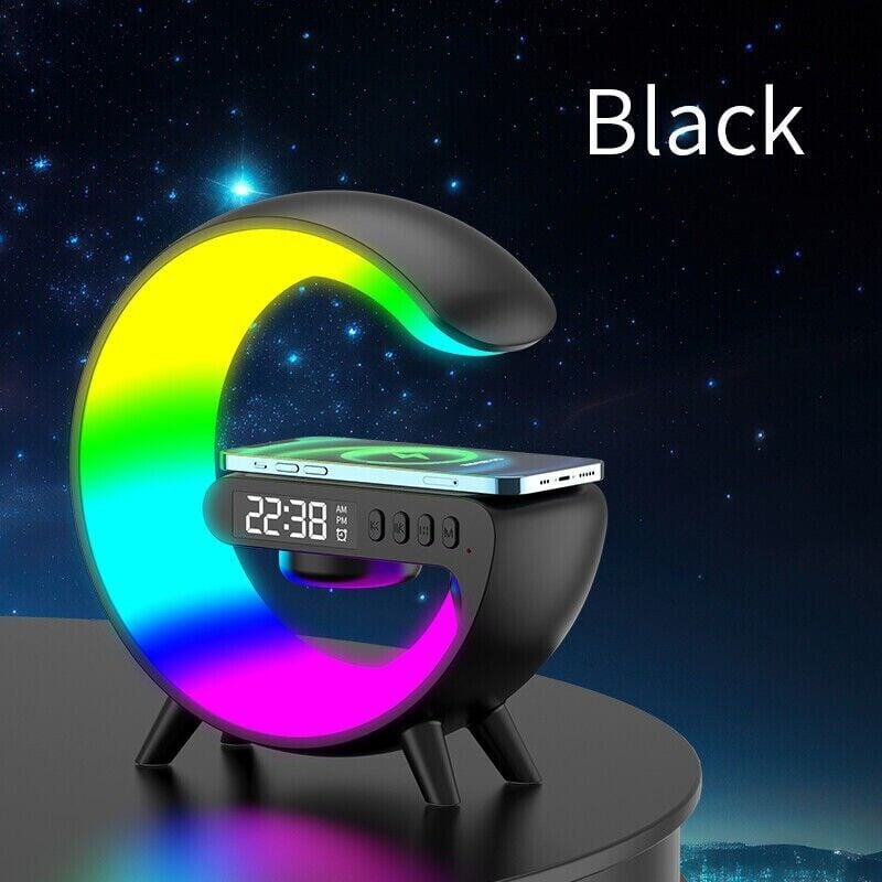 4-in-1 Smart Bedside Station – Light, Charge & Play Music
