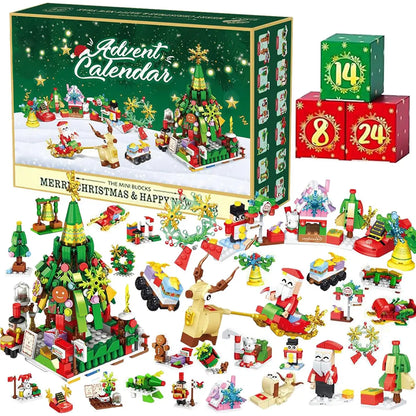 24-Day Christmas Building Blocks Advent Calendar