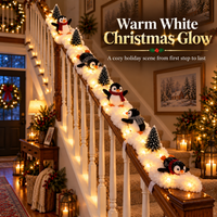 Merry Waving Penguin