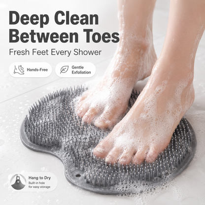 ✨ Hands-Free Foot Scrubber – Deep Clean, Massage & Exfoliate
